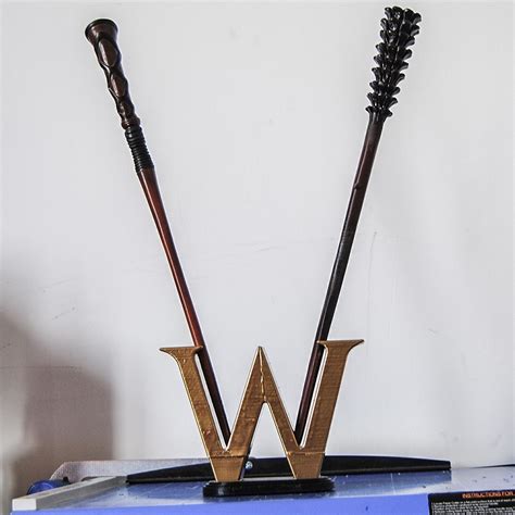 Download OBJ file FRED & GEORGE WEASLEY WAND WITH DISPLAY • 3D printer design ・ Cults