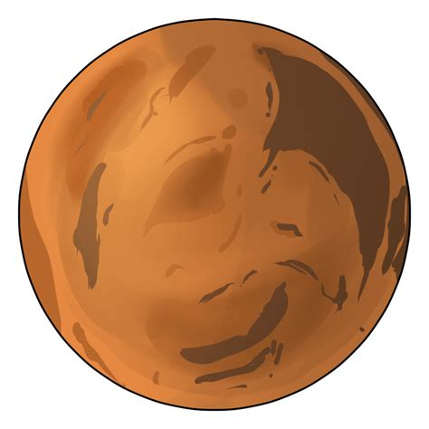 Mars Clipart / The Planet Mars - Clipart Cartoons By VectorToons : free for commercial use high ...