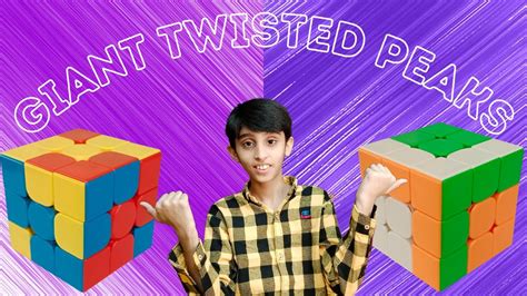 Giant Twisted Peaks | 3x3 Rubik's Cube | [Pattern Series] | THE CUBE CORNER - YouTube