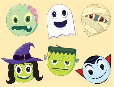 Halloween Emojis emoji clipart emoji invitations emoji | Etsy | Emoji clipart, Halloween emoji ...