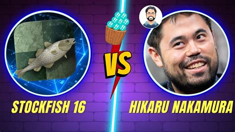 Stockfish 16 vs Hikaru Nakamura!!! Insane ROOK and BISHOP SAC!!! - YouTube