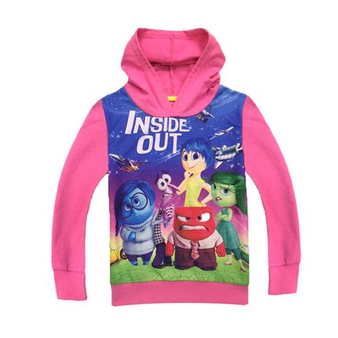 15.88US $ |Inside Out Hoodies 2016 Kids Boys Girls Clothing Autumn Cartoon Superhero Hoodies and ...