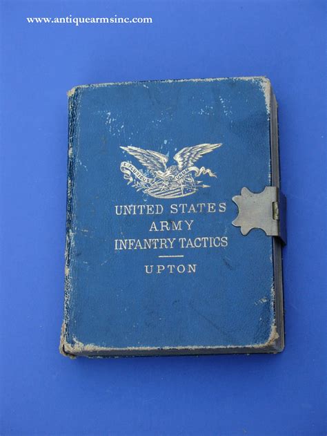 Antique Arms, Inc. - US Army Infantry Tactics Manual Dated 1874 by Upton