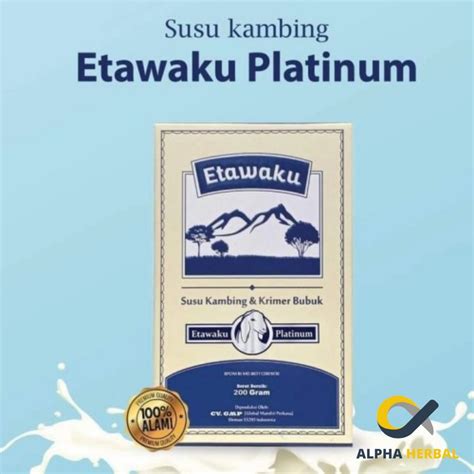 Jual Susu Kambing Etawa 'Etawaku Platinum' | Shopee Indonesia