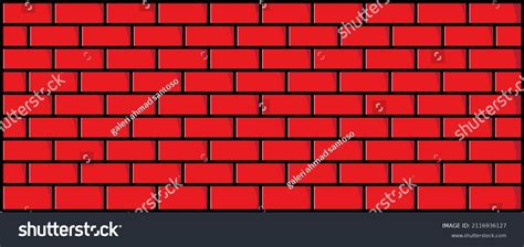 Red Brick Texture Background Vector Stock Vector (Royalty Free) 2116936127 | Shutterstock