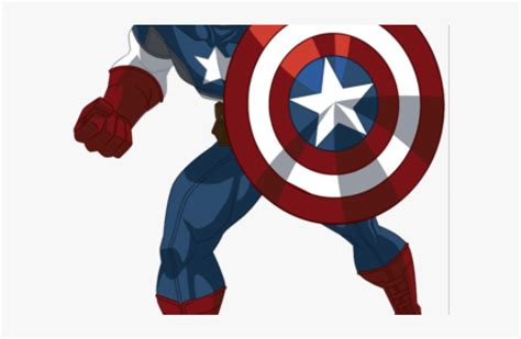 Captain America Avengers Assemble Cartoon, HD Png Download ...