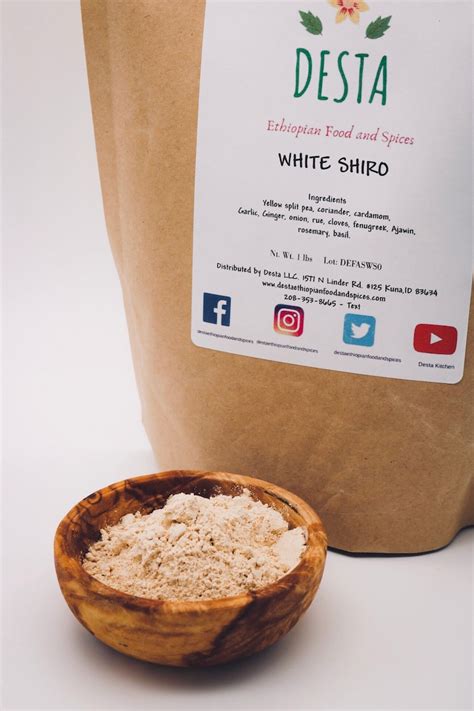 Shiro Powder, White Ethiopian Shiro ነጭ ሽሮ ዱቄት - Etsy