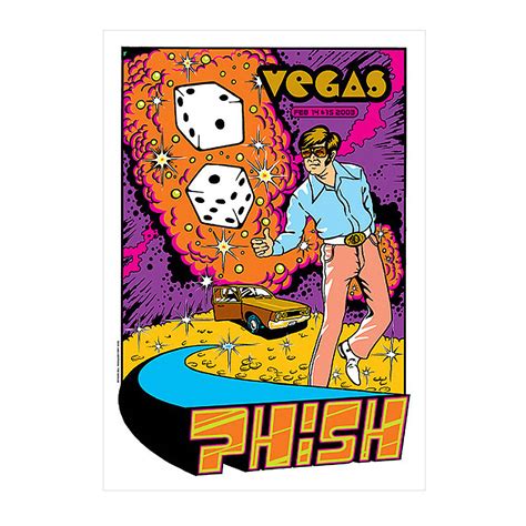 Phish 2003 Las Vegas Poster – Ames Bros