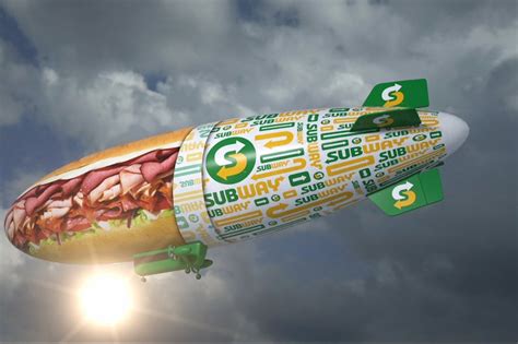 Subway Blimp Restaurant Serving Sandwiches From 1000 Feet Up | Entrepreneur - ReportWire