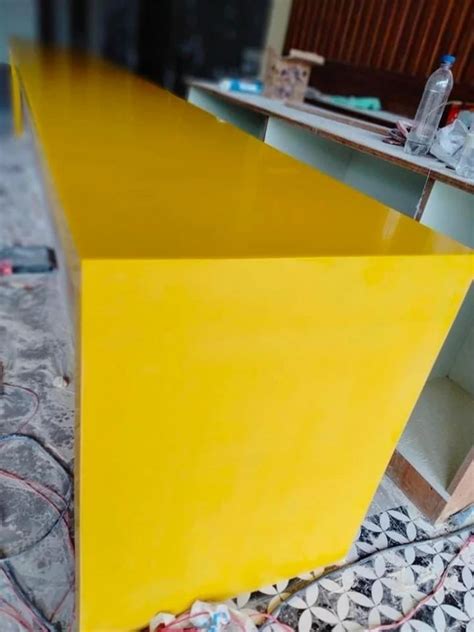 Yellow Corian Acrylic Solid Surface Sheet, Thickness: 6 mm at Rs 530/sq ft in Kochi