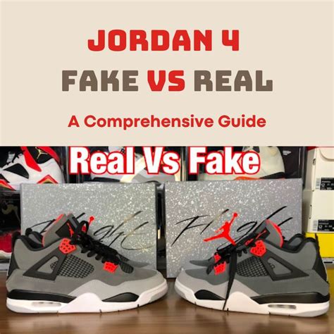 Jordan 4 Fake Vs Real: Expert Guide To Authenticity Checks