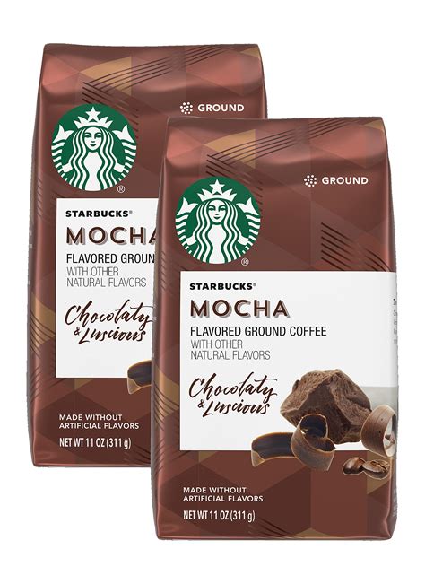 Buy Starbucks Mocha Flavored Coffee, Flavored Ground Coffee, Made with ...