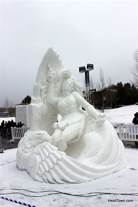 Why You Should go to the Snow Sculpture Championships in Breckenridge ...