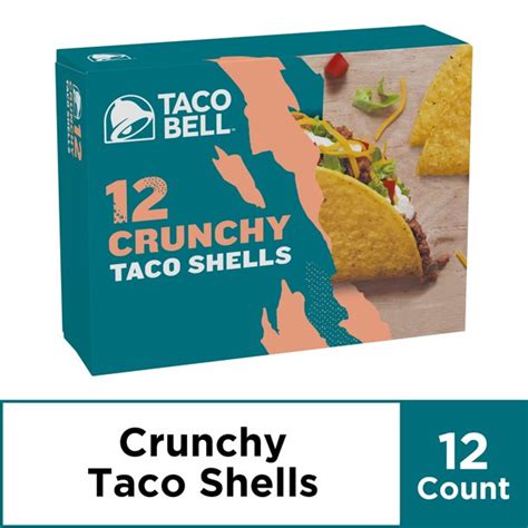 Taco Bell Crunchy Taco Shells, 12 ct - 4.5 oz Box - Walmart.com - Walmart.com