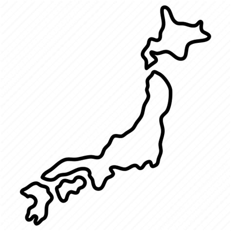 Japan, map, country, maps, world, geography, topography icon - Download ...