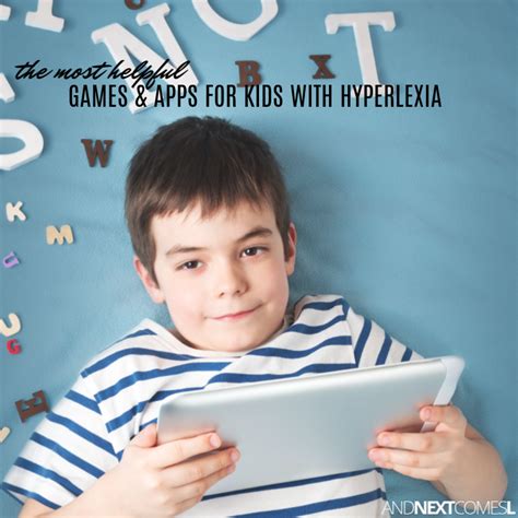 Games & Apps to Help Kids with Hyperlexia | And Next Comes L ...