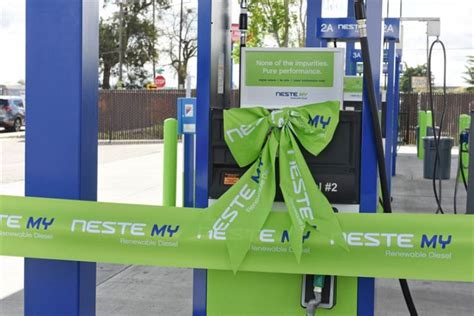 Neste opens new renewable diesel fueling stations in Southern California - Biofuels Central