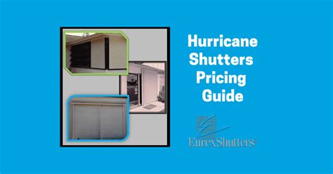 Hurricane Shutters Cost and Types: 2024 Pricing Guide - Eurex Shutters