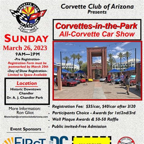 Corvettes-in-the-Park "All Corvette" Car Show | TVS-SV