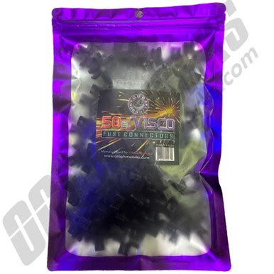 Fireworks Fuse Connectors Junction Splitters 50ct Bag