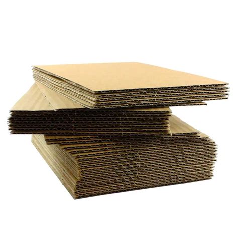 175 pack Corrugated Cardboard Sheets Shipping Cushioning Pads 1/8 Thick ...