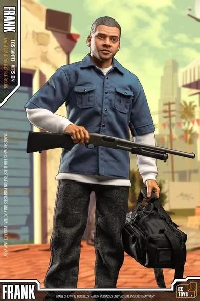 GTA V's Heroes In Action: 1/6 GTA V Action Figures of Michael, Franklin ...