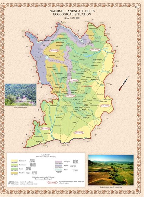 Karabakh Map - Armenia • mappery