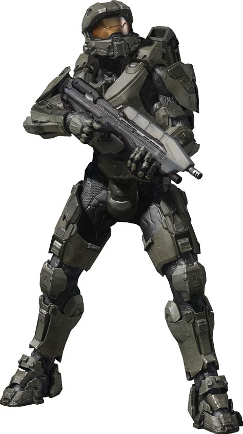 Image - Halo - Master Chief wielding a MA5C Assault Rifle.png | Fatal ...