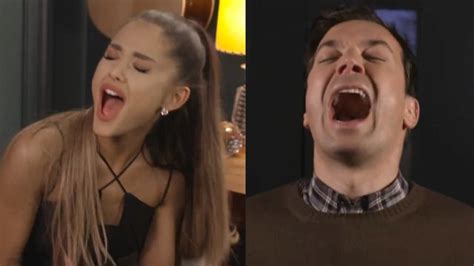 WATCH: Ariana Grande & Jimmy Fallon Have An EPIC Conversation Through ...