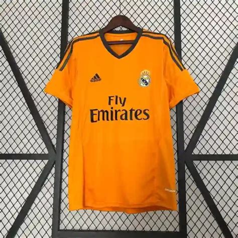 Retro 2013-14 Real Madrid Soccer Jersey Second Away - Soccer Jersey Yupoo