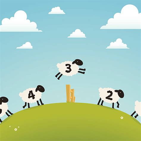 Counting Sheep Illustrations, Royalty-Free Vector Graphics & Clip Art - iStock