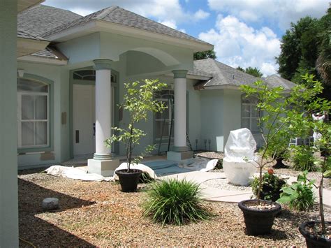 paint+colors+for+florida+stucco+house | Cocoa Fl, Exterior Painting- Before Photo Stucco House ...