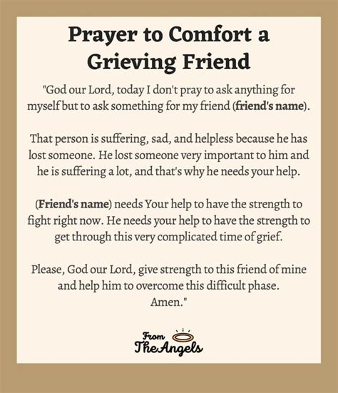 5 Prayers to Comfort a Grieving Friend: Lost Someone