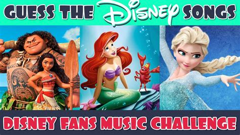 Guess the 20 Iconic Disney Songs - YouTube