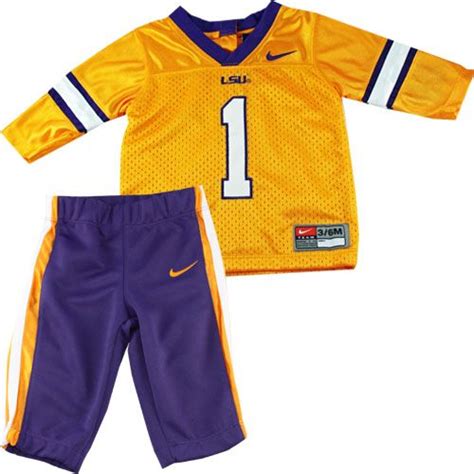 LSU Football Jersey Set | Lsu football, Toddler football, Lsu