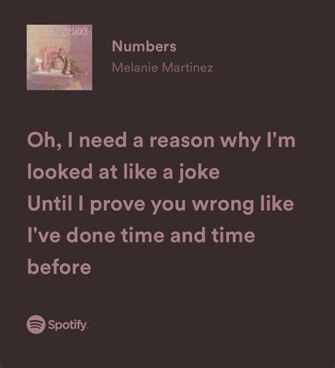 numbers - melanie martinez Melanie Martinez Quotes, Crybaby Melanie ...