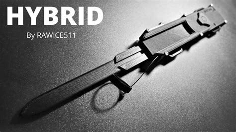 NEW Hybrid Hidden Blade Model! (Single Blade + DX Blade) Designed By RAWICE511 - YouTube