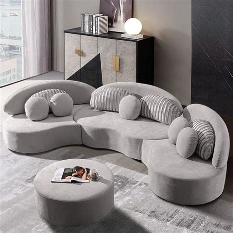 20+ Curved Sofa With Ottoman – The Urban Decor