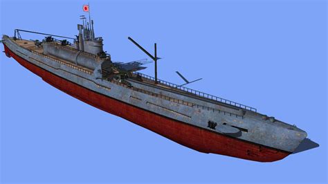 I-400-class submarine | 3D Warehouse