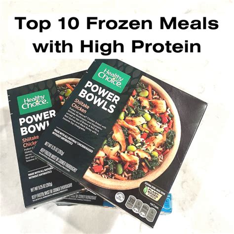 Top 10 Frozen Meals with High Protein According to a Dietitian ...