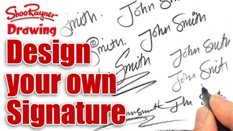 How to design your own amazing signature | Cool signatures, Lettering, Handwriting analysis