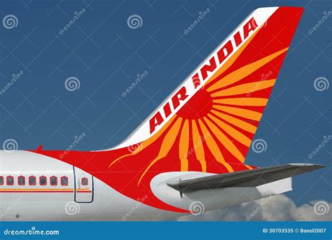 Air India plane. editorial image. Image of detail, close - 30703535