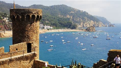 Tossa de Mar Castle - Costa Brava, Catalonia, Spain - YouTube