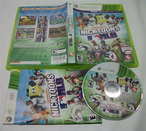 Nicktoons MLB, Xbox 360 game used