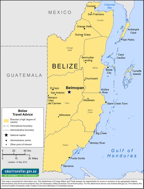 Belize Travel Advice & Safety | Smartraveller