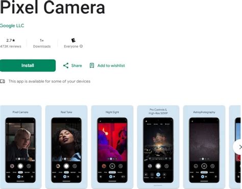 Pixel Camera Quietly Replaces Google Camera In Play Store With Key Changes | HotHardware