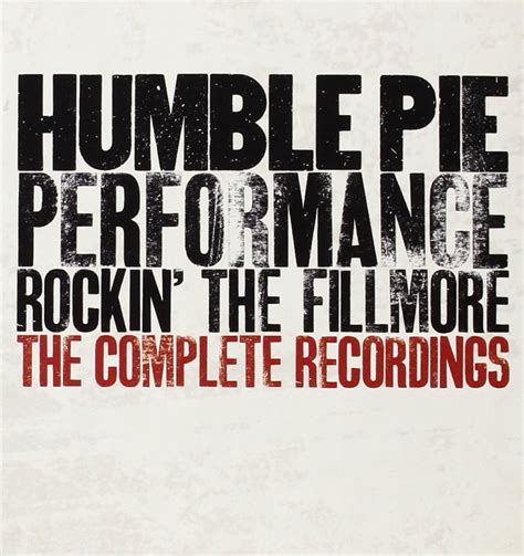 Humble Pie: Complete Performance-Rockin' the Fillmore: Amazon.co.uk: Music