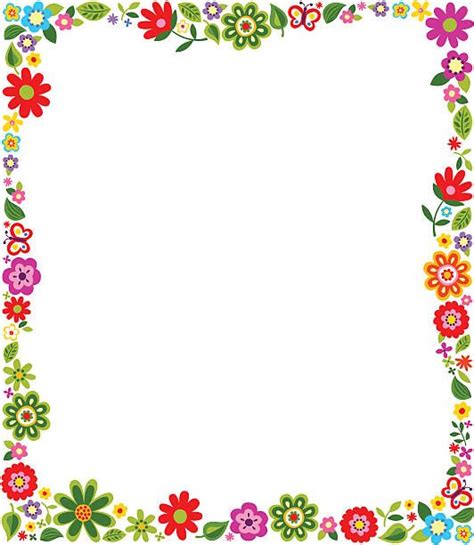 Flower Borders Illustrations, Royalty-free Vector Graphics & Clip Art ...