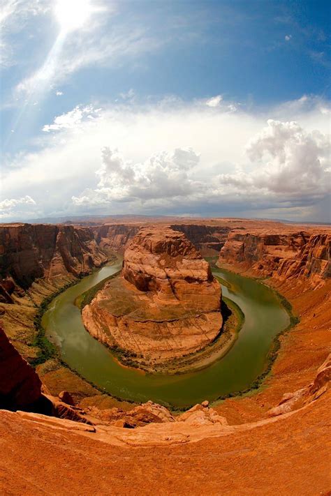 Horseshoe Bend Aerial View Wallpapers - Wallpaper Cave