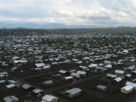 Overview Refugee Camp Near Goma Republic Of Congo Africa Stock Photo - Download Image Now - iStock